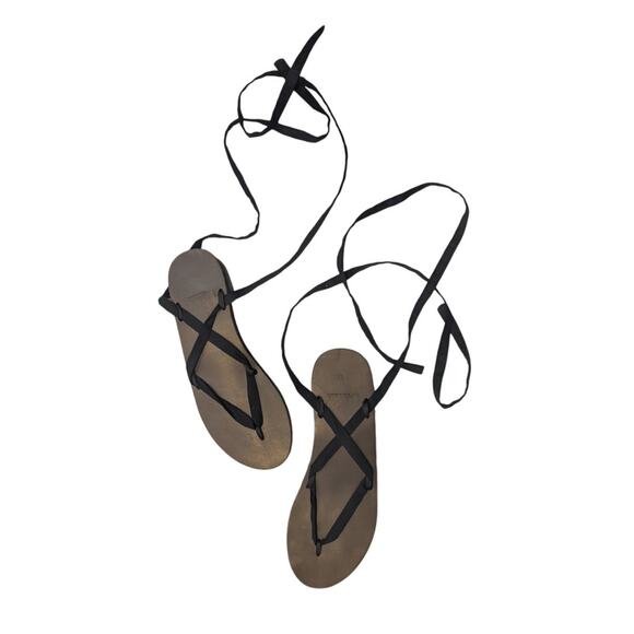 Sseko sandals Ribbon Sandal Base Brown Size 9 - Picture 3 of 8